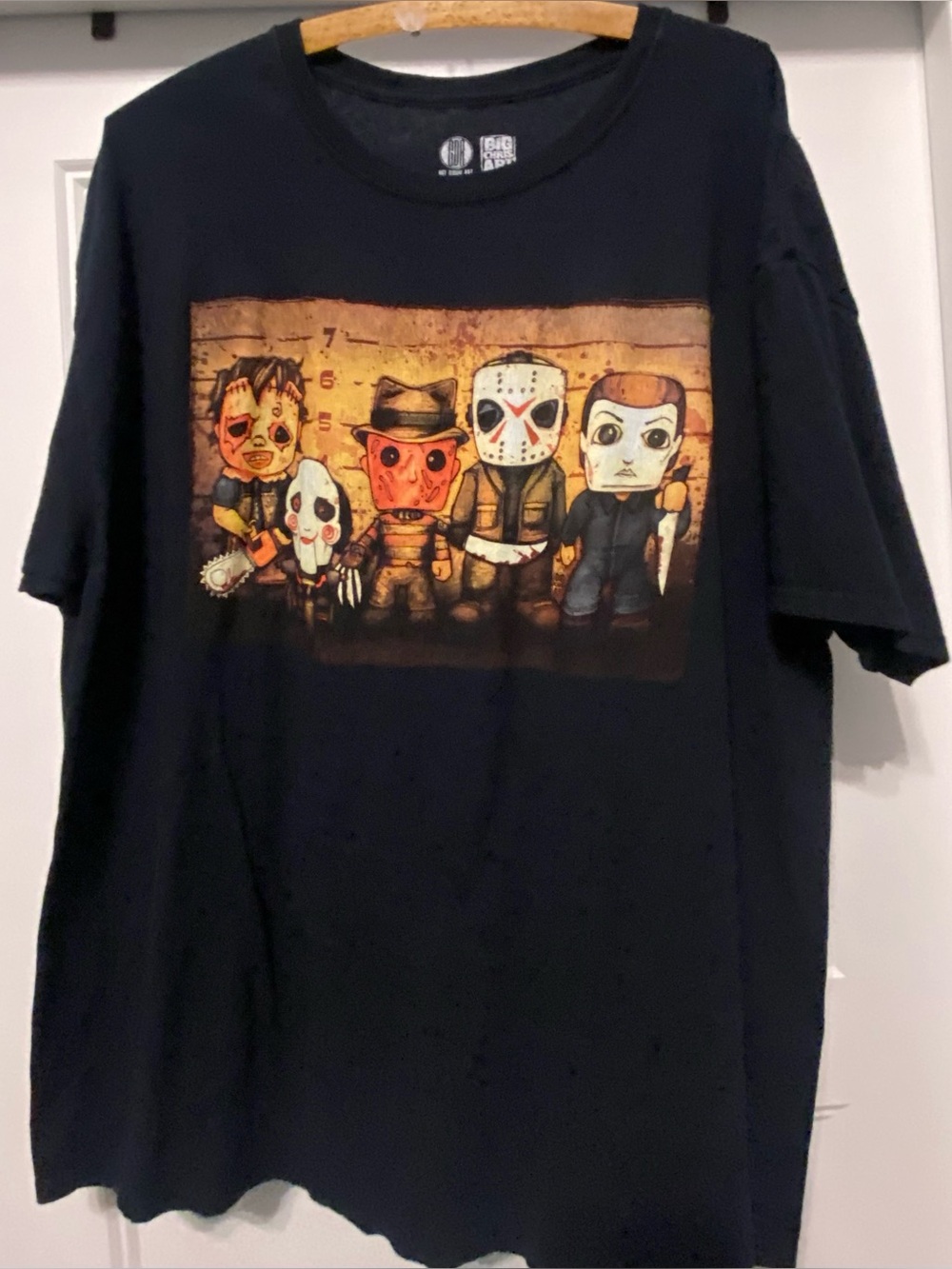 100% Cotton Horror Movie Characters Shirt
